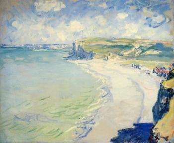 尅勞德 莫奈 The Beach at Pourville